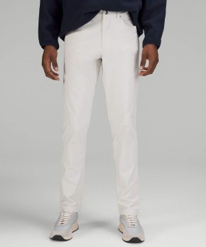 Pantalon Lululemon ABC Classic-Fit 5 Pocket 32"L Warpstreme Hombre Beige Chile | 207KQHIRO