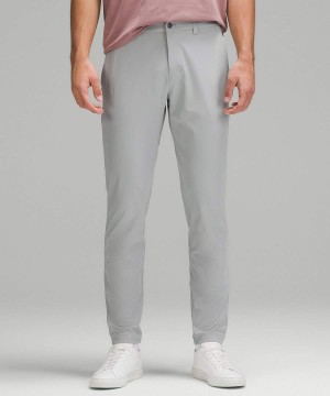Pantalon Lululemon ABC Slim-Fit 30"L Warpstreme Hombre Plateadas Chile | 615SLQZRU