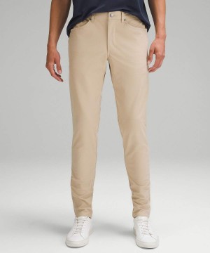 Pantalon Lululemon ABC Slim-Fit 5 Pocket 34"L Utilitech Hombre Kaki Chile | 426IDHBQE