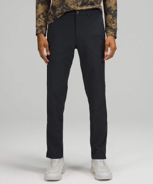 Pantalon Lululemon Commission Slim-Fit 37" Warpstreme Hombre Obsidian Chile | 478ZNQBFR