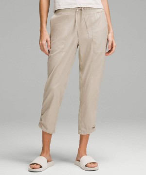Pantalon Lululemon Dance Studio Mid-Rise Cropped Mujer Beige Chile | 724SYVQGI