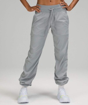 Pantalon Lululemon Dance Studio Mid-Rise Regular Mujer Gris Chile | 018XUTHZK