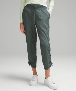 Pantalon Lululemon Dance Studio Mid-Rise Cropped Mujer Verde Oscuro Chile | 358KAVBOM