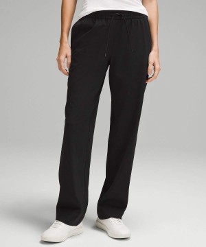 Pantalon Lululemon Directo-Leg Mid-Rise Luxtreme Regular Mujer Negras Chile | 961WHDJRN