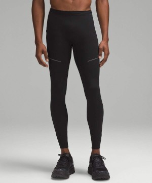 Pantalon Lululemon Fast and Free 28" Hombre Negras Chile | 765NHAGSR