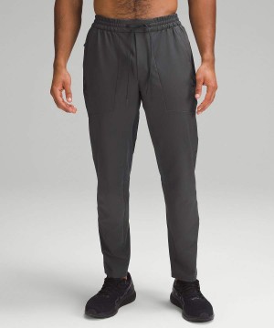 Pantalon Lululemon License to Train Hombre Gris Oscuro Chile | 297VDTPWM