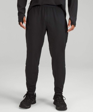 Pantalon Lululemon Rulu Fleece Base Layer Senderismo Hombre Negras Chile | 591CEZDBY