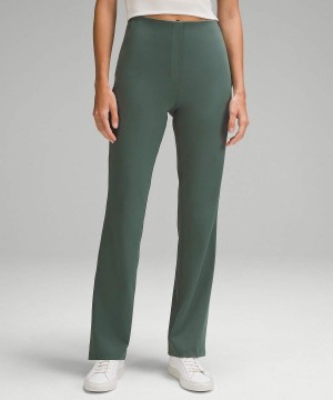 Pantalon Lululemon Smooth Fit Pull-On High-Rise Mujer Verde Oscuro Chile | 387VIEPMS