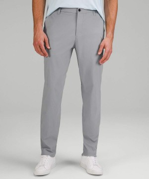 Pantalon Lululemon Stretch Nylon Classic-Tapered 32" Golf Hombre Gris Chile | 027VHQXPB