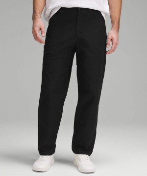 Pantalon Lululemon Utilitech Carpenter Directo Leg Hombre Negras Chile | 302AUIJBM