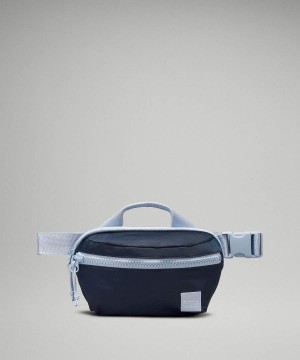 Riñonera Lululemon All Day Essentials 2.5L Hombre Azul Marino Azules Beige Chile | 830PIHYLB