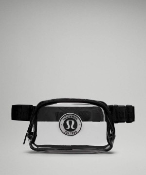 Riñonera Lululemon Everywhere 1L Clear Logo Hombre Negras Chile | 138DZPBEQ