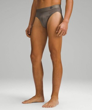 Ropa Interior Lululemon Always In Motion Brief with Fly Hombre Gris Chile | 965AYQDUZ