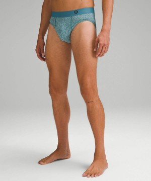 Ropa Interior Lululemon Always In Motion Brief with Fly Hombre Azules Chile | 470FDLRCV