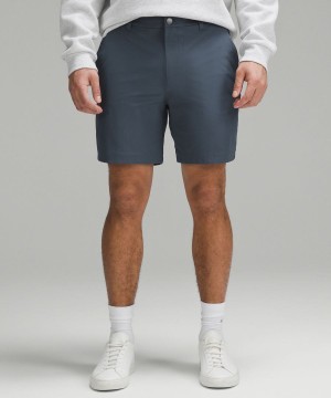 Short Lululemon ABC Classic-Fit 7" Warpstreme Hombre Azules Chile | 329BZGXWK