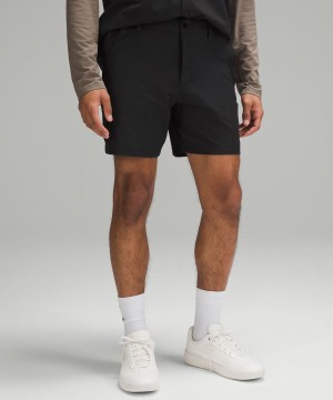 Short Lululemon ABC Classic-Fit 7" Warpstreme Hombre Negras Chile | 215ASNCTV
