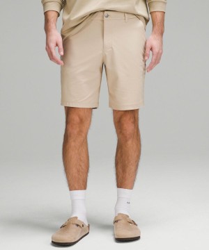 Short Lululemon ABC Classic-Fit 9" Warpstreme Hombre Kaki Chile | 027JBTQAW