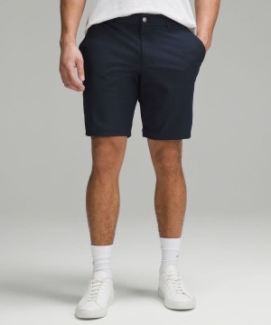 Short Lululemon ABC Classic-Fit 9" Warpstreme Hombre Azul Marino Chile | 149DUOYWG