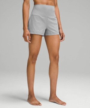 Short Lululemon Align™ Classic-Fit High-Rise 3" Mujer Gris Chile | 061CAUZRQ