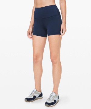 Short Lululemon Align™ High-Rise 4" Mujer Azul Marino Chile | 312DBENIX