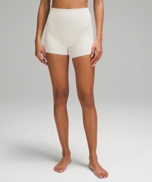 Short Lululemon Align™ High-Rise 4" Mujer Beige Chile | 496GTFLKW