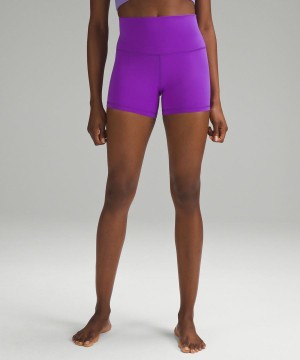 Short Lululemon Align™ High-Rise 4" Mujer Moradas Chile | 679CENBMY