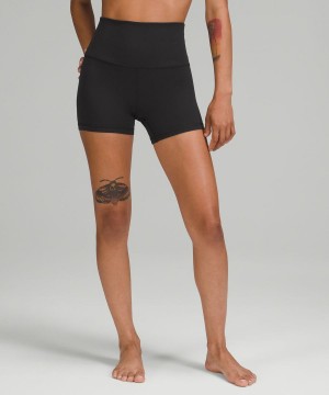 Short Lululemon Align™ High-Rise 4" Mujer Negras Chile | 357EXVYPA