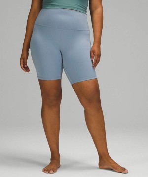 Short Lululemon Align™ High-Rise 8" Mujer Azules Claro Chile | 590NPOIMT