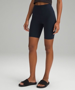 Short Lululemon Align™ High-Rise 8" Mujer Azul Marino Chile | 138URPZJG