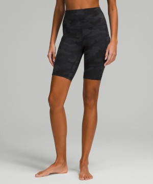 Short Lululemon Align™ High-Rise with Pockets 8" Mujer Camuflaje Negras Multicolor Chile | 085LKXGSW