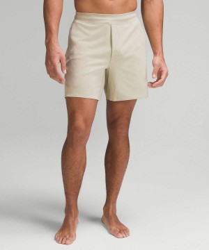 Short Lululemon Balancer 6" Hombre Beige Chile | 970VDYHFU