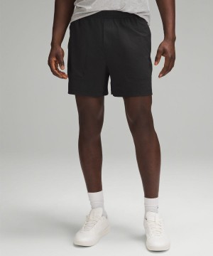 Short Lululemon Bowline 5" Stretch Ripstop Hombre Negras Chile | 192NZYCSK
