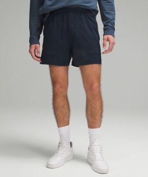 Short Lululemon Bowline 5" Woven Hombre Azul Marino Chile | 214VLMTUG