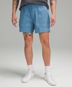Short Lululemon Bowline 5" Woven Hombre Azules Chile | 486NAWQRM
