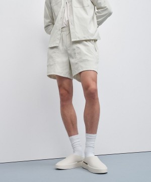Short Lululemon Bowline 5" Woven Hombre Beige Chile | 479LGIHRU
