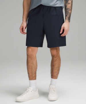 Short Lululemon Bowline 8" Stretch Algodon VersaTwill Hombre Azul Marino Chile | 475BHVQFA