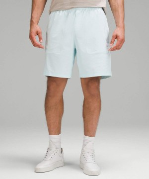 Short Lululemon Bowline 8" Stretch Ripstop Hombre Azules Chile | 914EOTGJH