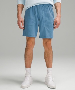 Short Lululemon Bowline 8" Woven Hombre Azules Chile | 370VLDOMP