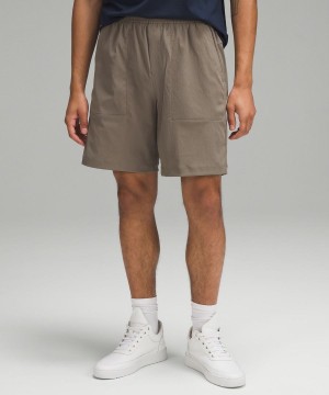 Short Lululemon Bowline 8" Woven Hombre Gris Chile | 902ENWTLU