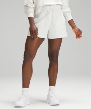 Short Lululemon Cinchable Cintura High-Rise Woven 3.5" Mujer Beige Chile | 963COLKFI