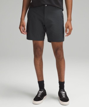 Short Lululemon Commission Classic-Fit 7" Warpstreme Hombre Obsidian Chile | 934OAPWHQ