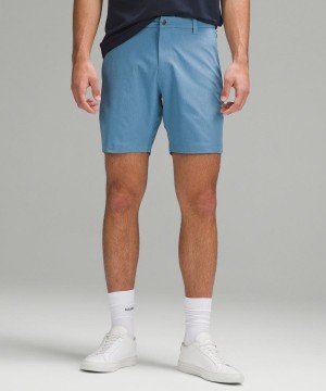 Short Lululemon Commission Classic-Fit 7" WovenAir Hombre Azules Chile | 845VLBSGY