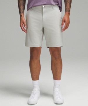 Short Lululemon Commission Classic-Fit 9" Warpstreme Hombre Gris Chile | 106BROAZW