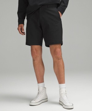 Short Lululemon Commission Classic-Fit 9" Warpstreme Hombre Negras Chile | 726JMGTCL
