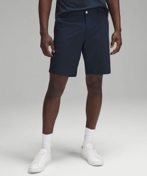 Short Lululemon Commission Classic-Fit 9" Warpstreme Hombre Azul Marino Chile | 851HKTMZX