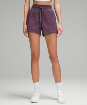 Short Lululemon Dance Studio 3.5" High-Rise Mujer Moradas Chile | 613VXEAKY