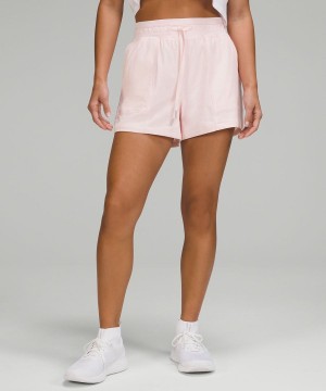 Short Lululemon Dance Studio 3.5" High-Rise Mujer Rojas Claro Chile | 842KPWNXJ