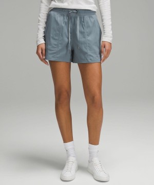 Short Lululemon Dance Studio 3.5" High-Rise Mujer Azules Chile | 716PZCUKQ