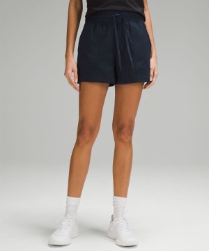 Short Lululemon Dance Studio 3.5" High-Rise Mujer Azul Marino Chile | 425KFQUCZ