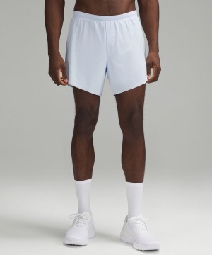 Short Lululemon Fast and Free Forro 6" Hombre Blancas Chile | 814NFBSTX